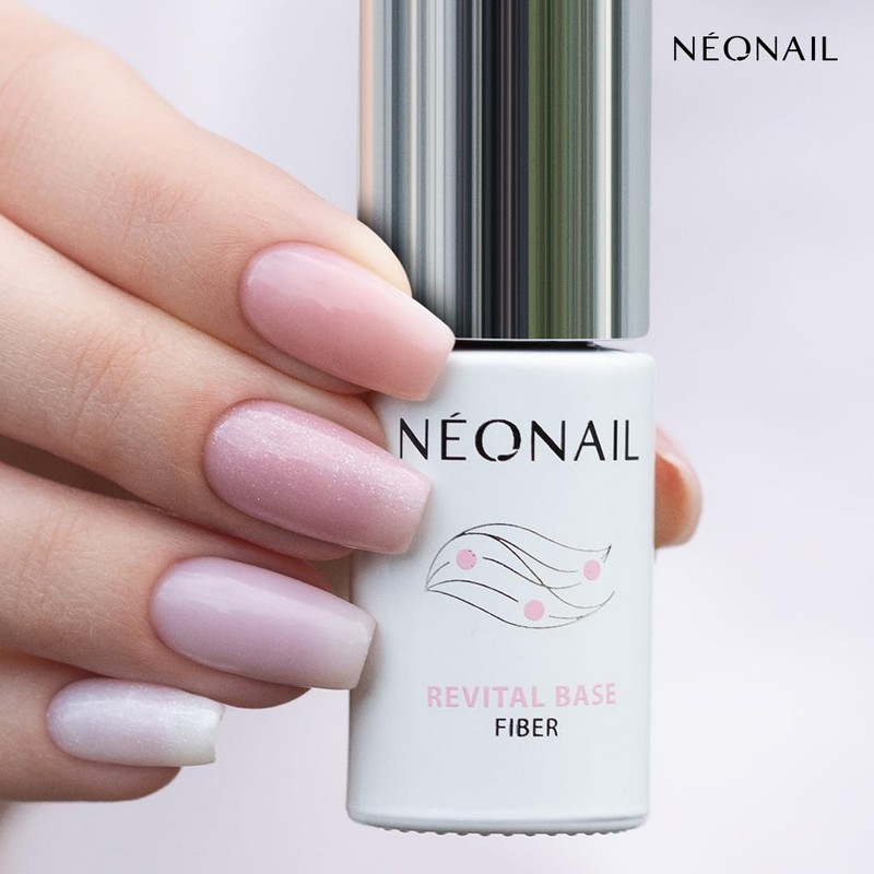 NÉONAIL Nail Hybrid Base Pink Revital Base Fibre Warm Cover