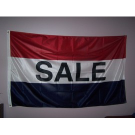 EagleEmblems Flag Sign Sale Poly 3ftx5ft