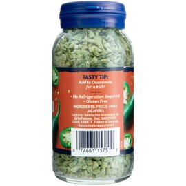 Litehouse Freeze-Dried Herbs Flavors of Easy Guacamole, (Guacamole, Jalapeno, Cilantro), 3-Pack
