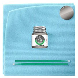 ERA Paints LA7N/Z1 - Limestone Gray Metallic for VOLKSWAGEN Exact Match Automotive Touch Up Paint Jar - Basic Kit