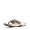Clarks Clarks Women's Breeze Sea Flip-Flop, Taupe, 6