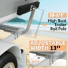 ECOTRIC Boat Trailer Guide 2 Foot Bunk Board Guide-On Rails