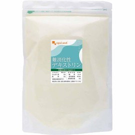 オーガランド (ogaland) 難消化性デキストリン (500g) 顆粒 水溶性食物繊維 サラッと溶ける とうもろこし由来 ファイバー 健康やダイエットが気になる方に