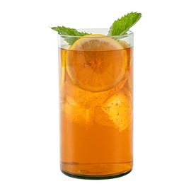 Restaurantware-Vetri 16 Ounce Tall Drinking Glasses, 24 Dishwashable Beverage Glasses - No-Lead, Elegant, Green Glass Tumblers, Ideal For Water, Juice Beer, Cocktails, Liquor, Iced Tea, And More