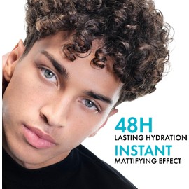 Vichy Mineral 89 Aqua Gel Hidratante matificante para piel grasa – Con Ácido Hialurónico, Niacinamida y Ácido Salicílico