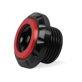 HAONEL Engine Oil Filler Cap Cover Replacement for Suzuki GSR 600 750 GSX-R600 GSX-R750 GSX-R1000 V-STROM DL650 DL250 DL1000 DL1000XT SV650 Aluminum Anti-theft Oil Filler Plug(Red)