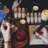 30 Pack Witchcraft Supplies Herbs, Dried Herbs and Flowers Bottles