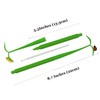 Lopenle 6 PCS Novelty Leaf Bendable Pens Simulation Floral Insects