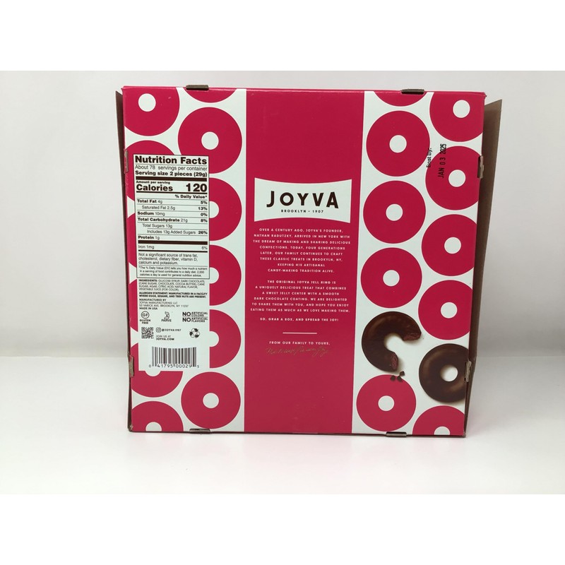 Joyva Raspberry Jell Rings (NOT ORIGINAL FROM JOYVA)