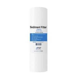 Sediment Melt Blown Water Filter Cartridge Standard 2.5x10" 20 Micron 25 Pack