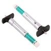 Leadigol 10PCS Tire Tread Depth Gauge,25mm Measuring Pattern Color Coded