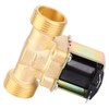 G3/4 Inches Normally Closed Brass Electric Solenoid Valve Male Thread