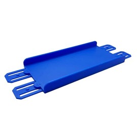 Jeff Did It! - 2 Lane Bridge Track Upgrade - Compatible with 1:64 Scale Hot Wheels Monster Trucks - 3D Printed - Designed and Made in the USA (Blue)