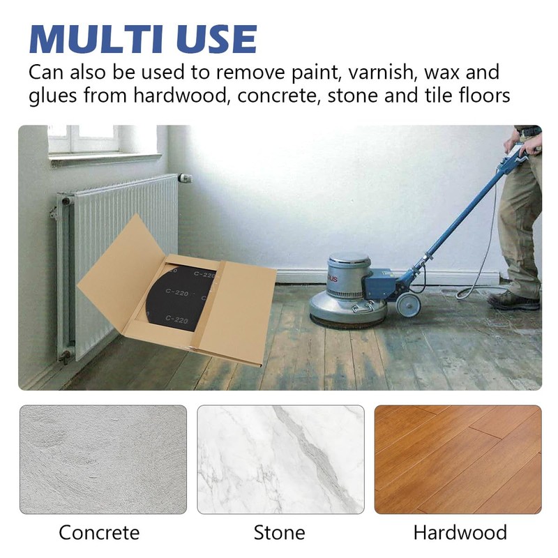 HUAALIUCHE 17" Sanding Screen Discs - Mesh Floor Sanding Screen