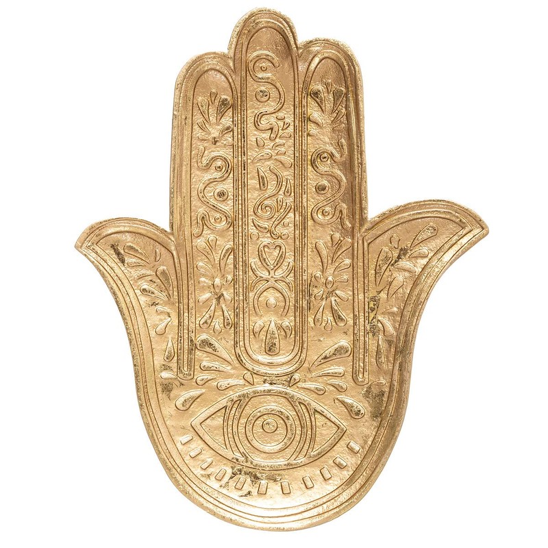 Hamsa Tray Hand of Fatima - Empty Bags Made of