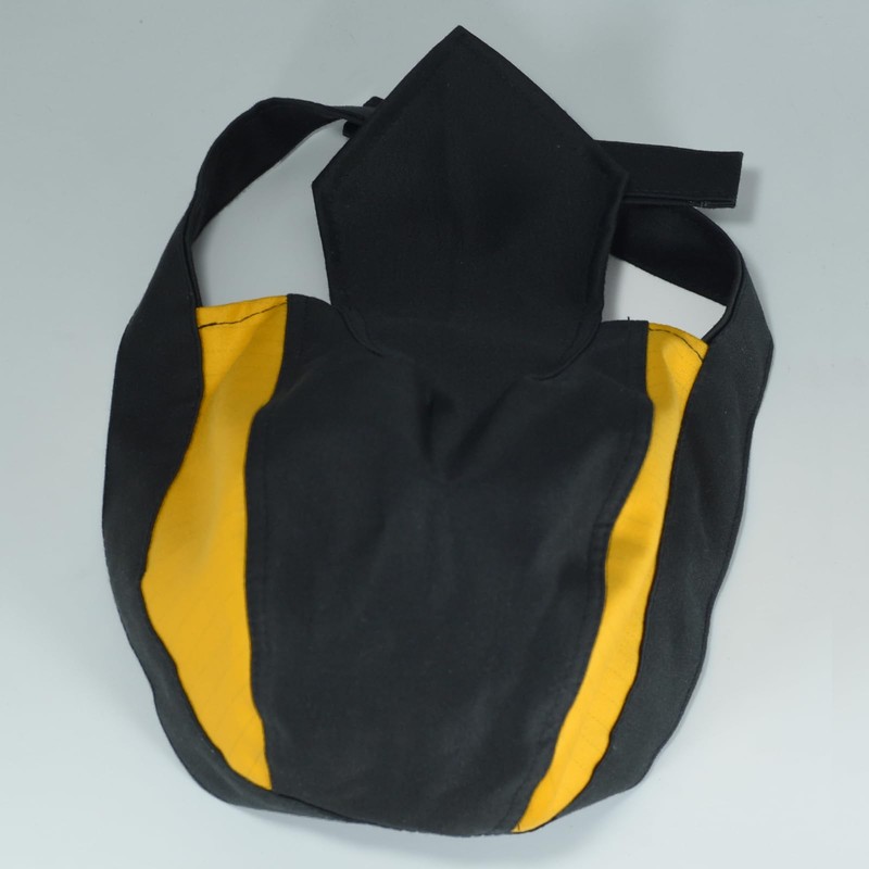 RIVERWELD Welding Cap Flame Retardant Fabric Pirate hat Black Yellow