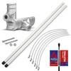 Anley Street Light Pole Banner Mounting Bracket Kit for 30"