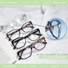 WEMOOTANTS Oversized Reading Glasses 1.25 Designer Readers for Women Retro
