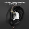 keephifi CCA CRA in Ear Earphone, Ultra-Thin Diaphragm Dynamic Driver