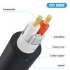 0.5 Meter Speakon Speaker Cable, 2 Conductor 22AWG Copper, Speakon