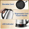 DEZIN Electric Kettle Upgraded, BPA Free 2L Stainless Steel Tea