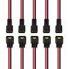 WOODGUILIN 2 Pin Waterproof Connector Male and Female Electrical Connector