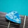 Guitar Picks - Celluloid Style Heart-Shaped Plectrums (Pack of 24)