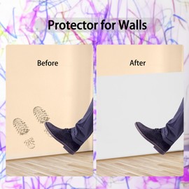 Electrostatic Absorption Wall Protective Film 17.7inch*32.8FT Clear Cross Embossing Wallpaper Kitchen Backsplash Protector Anti-scratch No Glue Static Cling Oil-proof Wall Paper Nursery Wall Protector