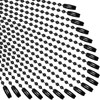 SANNIX 100Pcs Ball Beads Chain, Metal Hanging Chains 4.72 Inch