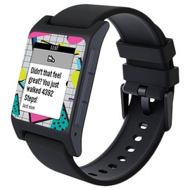 MightySkins Skin Compatible with Pebble 2 SE Smart Watch - Awesome 80s | Protective, Durable, and Unique Vinyl Decal wrap Cover | Easy to Apply, Remove, and Change Styles | Made in The USA