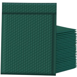 Famagic Bubble Mailers 8.5x12 Inch 40pc Ultramarine Green Shipping Bags, Chic Packaging Bags For Small Business, Colored Padded Mailing Envelopes, Opaque Matte Self Seal Bubble Poly Mailers Bulk #2
