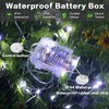 JMEXSUSS 2 Pack White Fairy Lights Battery Operated, 33ft 100