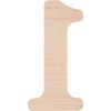 Hillman 847322 Pine House Number 1, 6.5-Inch Wood