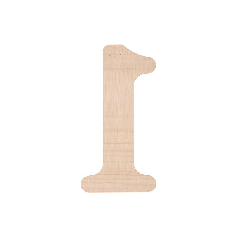 Hillman 847322 Pine House Number 1, 6.5-Inch Wood