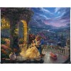 Thomas Kinkade Studios Beauty and the Beast Dancing 8 x