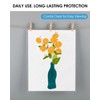 KTRIO No Holes Sheet Protectors 8.5 x 11 Inch Heavy
