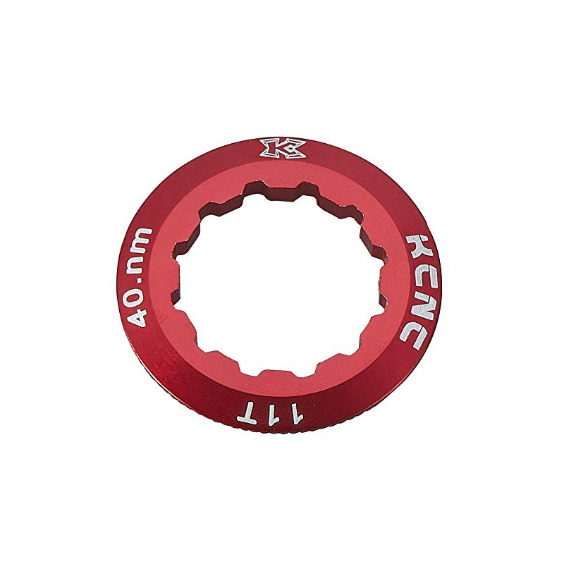 KCNC Bicycle Lightweight Sprocket Lock Ring Shimano 11T Red