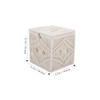 Ciieeo Woven Tissue Box Cover Rope Stylish Macrame Tissue Holder