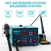 BK701D 700W Soldering Station, 2 In 1 Hot Air Rework