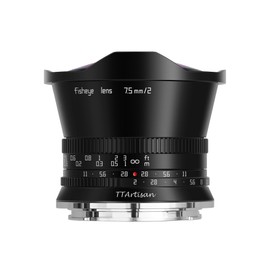 TTARTISAN APS-C 7,5 mm F/2, baionetta Fisheye RF, obiettivo ultra grandangolare per Canon RF baionetta EOS R7 R10 R50 R5 R6 R3 R8 (RF)