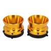 1 Pair 10 Inch Opener Universal Polished Aluminum NAB Hub
