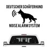 siviwonder German Shepherd Noise Alarm System Car Sticker Dog Film