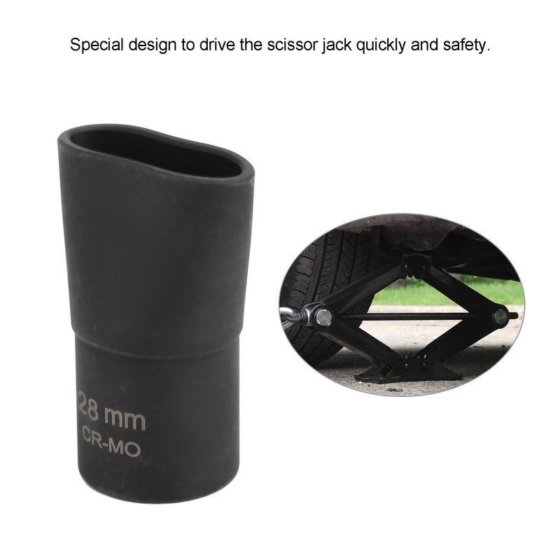 1/2in Scissor Jack Quick Drive Metal Sturdy Wearproof High Performance