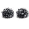 HUIKKJP Pin Microphone Windmuff, Pin Microphone, Windscreen, Noise Reduction, Microphone,
