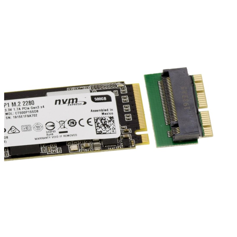 KALEA-INFORMATIQUE M2 Adapter to Replace Original SSD MAC Laptop 2013