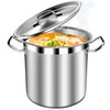 STOCKPOT Stainless Steel Pot, 20 Quart Stock Pot with Lid,