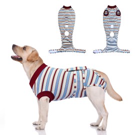 Puptoceed Dog Surgery Rrecovery Suit Dog Onesies for Surgery Recovery Dog Body Suits After Surgery Dog Recovery Suit Surgery Suit for Dogs Dog Surgery Suit Dog Neuter Recovery Suit,S