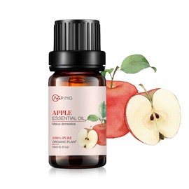AOPING Apple Essential Oil - 100% Pure Organic Natural Plant (Malus domestica) Apple Oil for Diffuser, Aromatherapy, Spa, Massage, Yoga, Perfume, Body - 0.33oz