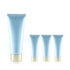 Aspire 4 Pack 3.4 OZ/100 ML Plastic Blue Tubes Bottle