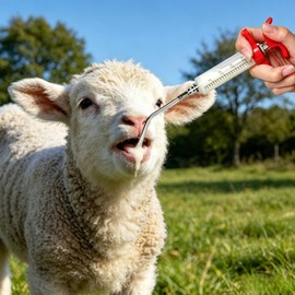 SLWHYZL 3 Pack Goat Milk Feeder Supplies - 20ML